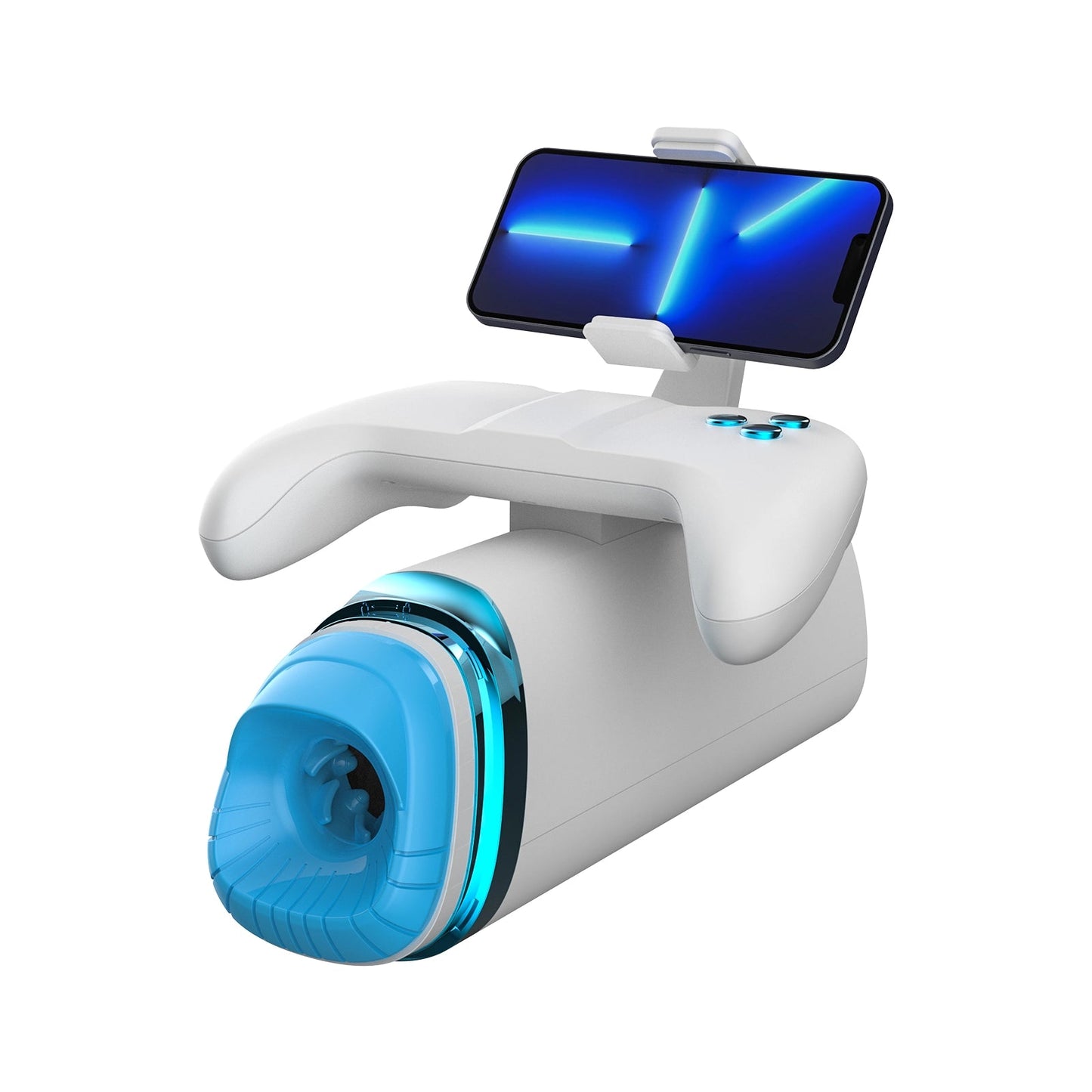 Carson - Auto 7 Suction & 7 Vibration Heating With Stroker Phone Holder & Handle Control