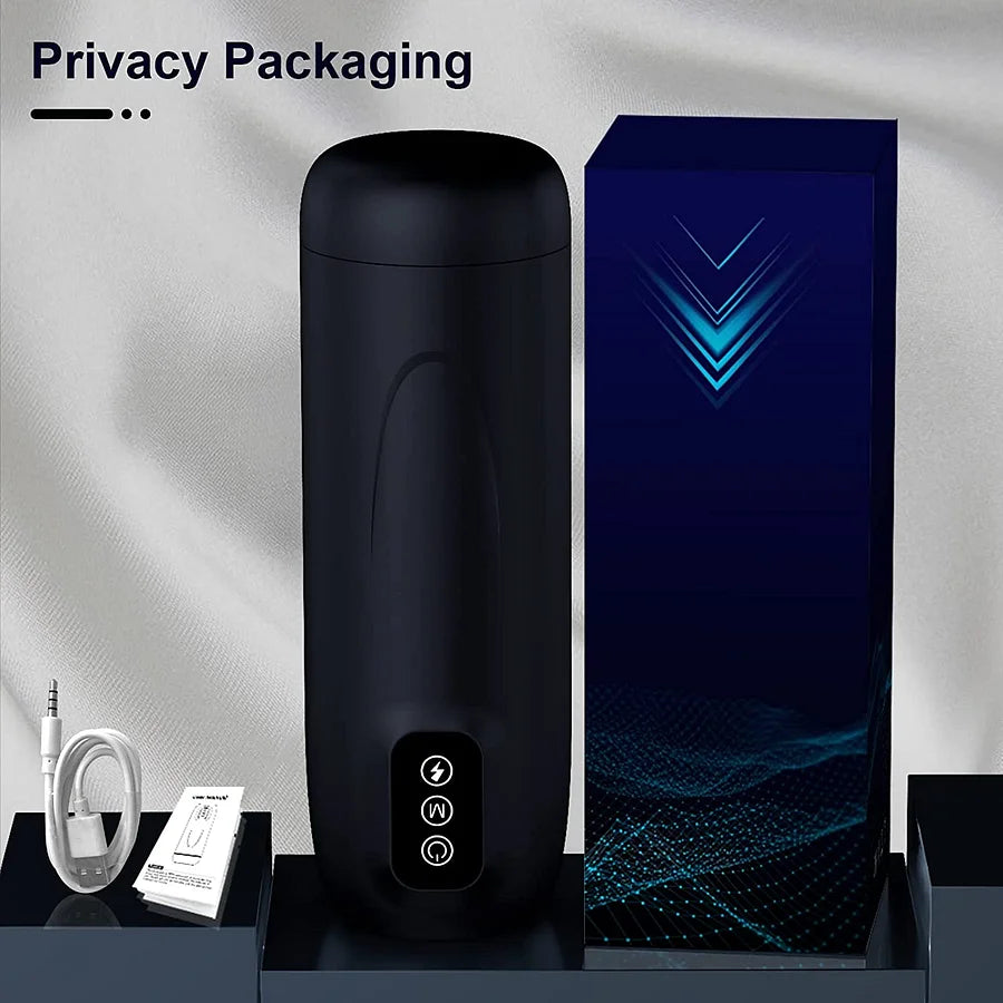 Wesley - Automatic Male Masturbator for Men with 7 Thrusting and Vibration Settings