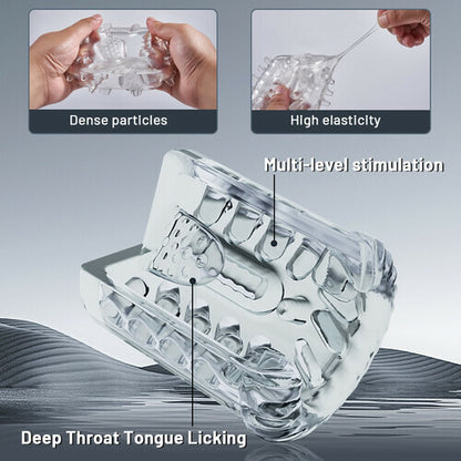 Queen Kendal - 7 Mode Vacuum Sucking & Vibrating Masturbator with LCD Display