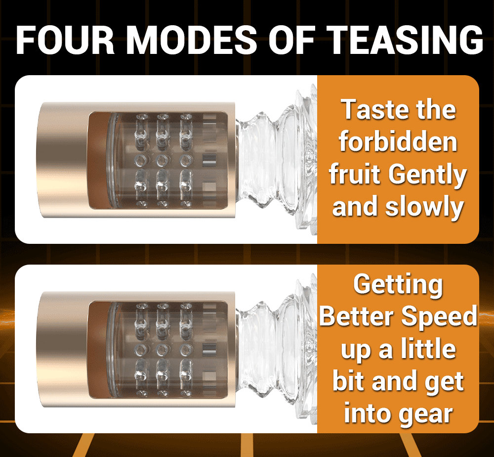 3 Speeds 5 Frequencies Automatic Heating Telescopic Sucking Vagina Massage Male Masturbator Cup