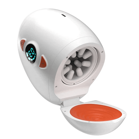 David - Thrusting Rotating Egg Masturbator with Integrated Testicle Stimulation