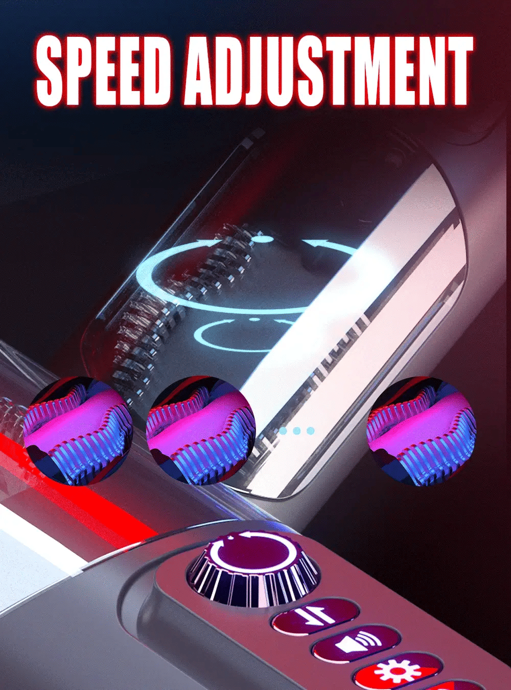 Adjustable Auto Thrusting Stroker Wriggling Heating Moaning Automatic Male  Masturbator - Warrior