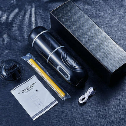 Superbuyg™ 7 Thrusting 7 Rotating Male Masturbator With Lifelike 3D Channel