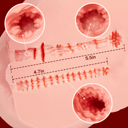Expédition le 10 février BELLE Masturbateur Réaliste 3D Structure fesses rondes vagin anus 5.5KG