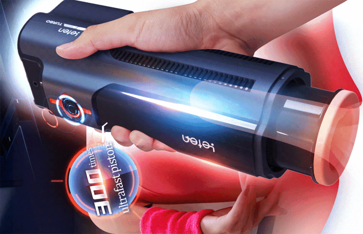 Samuel - Realistic 30mm High-Speed Piston 10 Telescopic & Vibration Modes Masturbator Cup