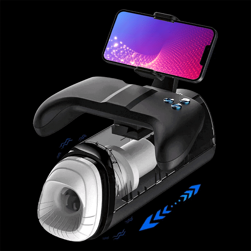Carson - Auto 7 Suction & 7 Vibration Heating With Stroker Phone Holder & Handle Control