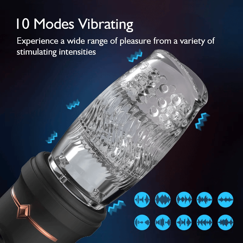 Lincoln - 3 In 1 Rotating Thrusting Vibrating Blowjob Machine