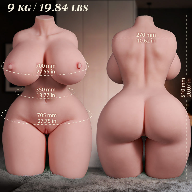 【élément chauffant gratuit】Lana - Seins en forme de goutte d'eau × déesse des hanches × poupée gonflable linéaire avec gilet réel