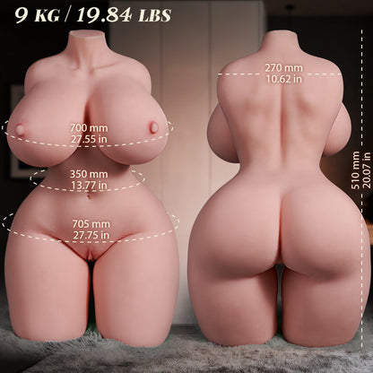 【élément chauffant gratuit】Lana - Seins en forme de goutte d'eau × déesse des hanches × poupée gonflable linéaire avec gilet réel