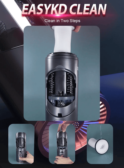 Adjustable Auto Thrusting Stroker Wriggling Heating Moaning Automatic Male  Masturbator - Warrior