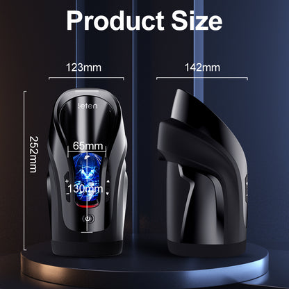 Magnus - Fully Functional Automatic Male Stroker Offering 10 Frequencies and Telescopic Fixed Adjustment