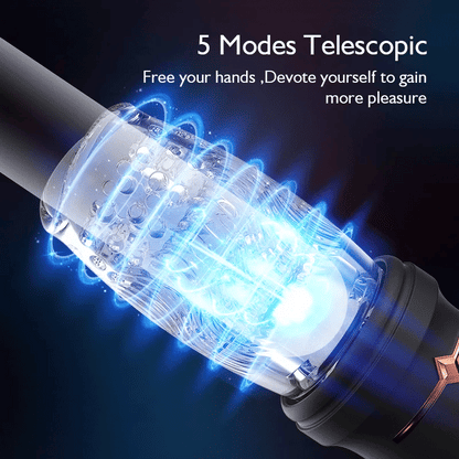 Lincoln - 3 In 1 Rotating Thrusting Vibrating Blowjob Machine