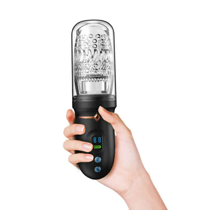 Lincoln - 3 In 1 Rotating Thrusting Vibrating Blowjob Machine