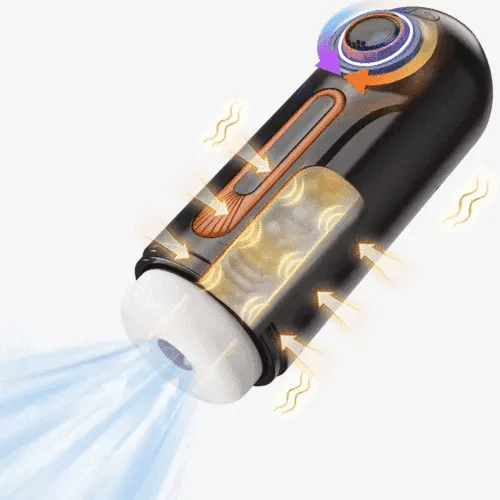 Superbuyg™10 Thrusting 10 Vibrating 3 Sucking Heating Male Masturbator