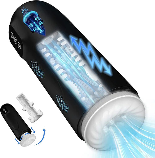 Wesley - Automatic Male Masturbator for Men with 7 Thrusting and Vibration Settings