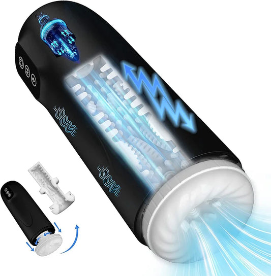 Wesley - Automatic Male Masturbator for Men with 7 Thrusting and Vibration Settings