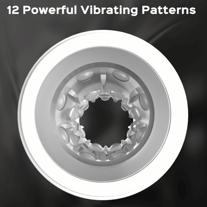 Barrel Cup - Open-ended Vibrating Stroker Penis Stimulator