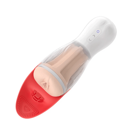 Fenix - Automatic Blowjob Male Masturbator with Testicle Massage