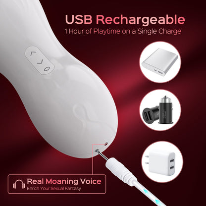 Fenix - Automatic Blowjob Male Masturbator with Testicle Massage