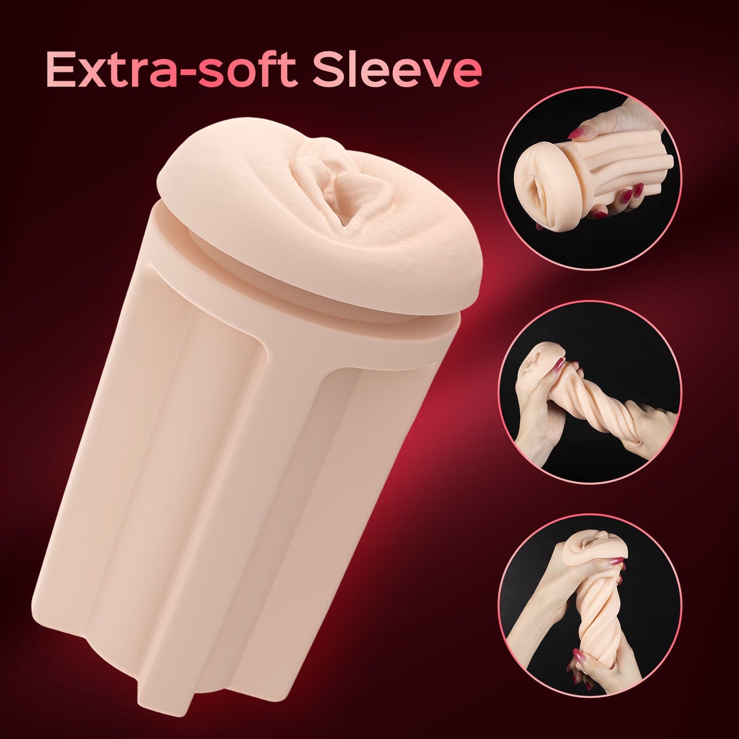 Fenix - Automatic Blowjob Male Masturbator with Testicle Massage