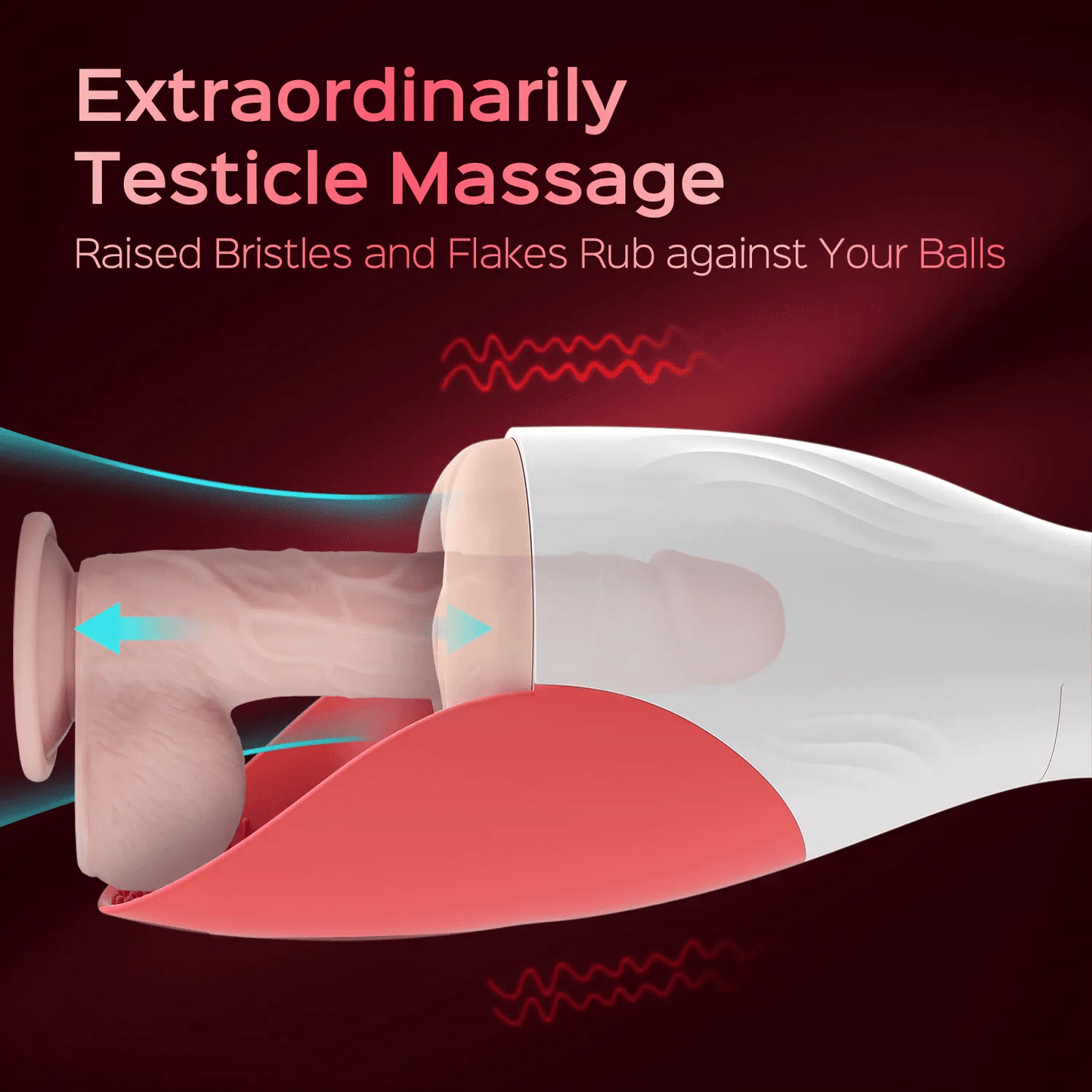 Fenix - Automatic Blowjob Male Masturbator with Testicle Massage