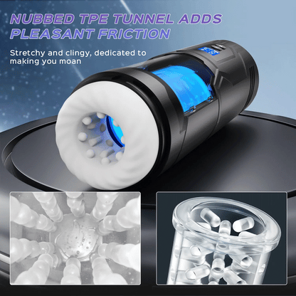 Onyx - Automatic Vibrating, Stroking & Rotating Male Masturbator