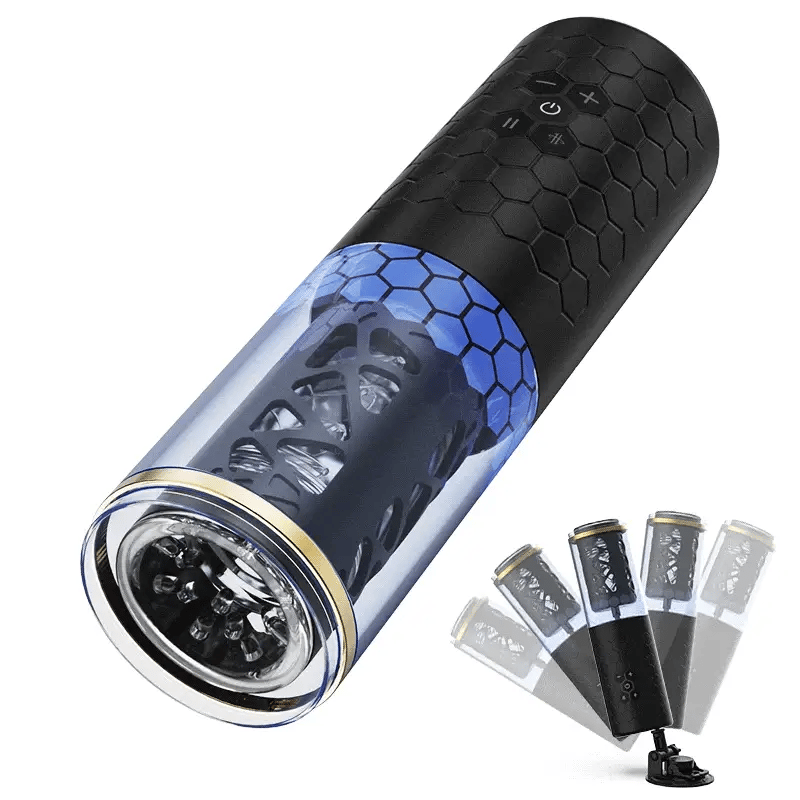 XR11 Hands Free Masturbator 10 Thrusting Rotating Modes & Speeds