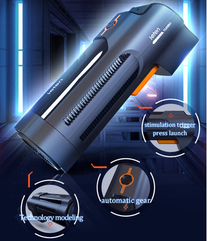 Samuel - Realistic 30mm High-Speed Piston 10 Telescopic & Vibration Modes Masturbator Cup