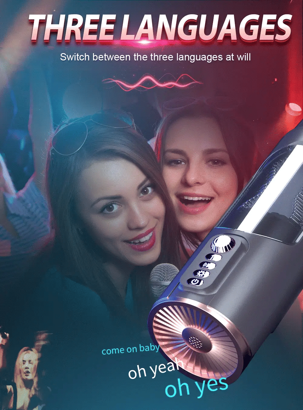 Adjustable Auto Thrusting Stroker Wriggling Heating Moaning Automatic Male  Masturbator - Warrior