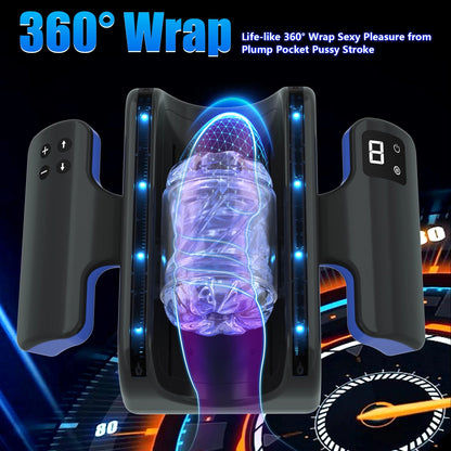 Greg - Automatic Folding Handles Male Milk Machine Tight bj Machine Simulator