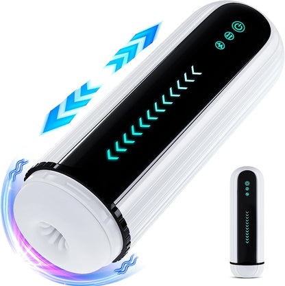 Jose -  Automatic Male Masturbator 5 Thrusting&Vibrating LCD Display  Electric Male Stroker
