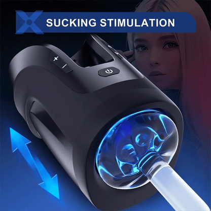 Magnus - Fully Functional Automatic Male Stroker Offering 10 Frequencies and Telescopic Fixed Adjustment