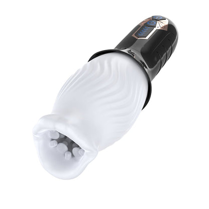 Alexander - 10 Vibration 5 Rotation Oral Sex Masturbator & 360° Automatic Rotation Vibrator Bare Sleeve
