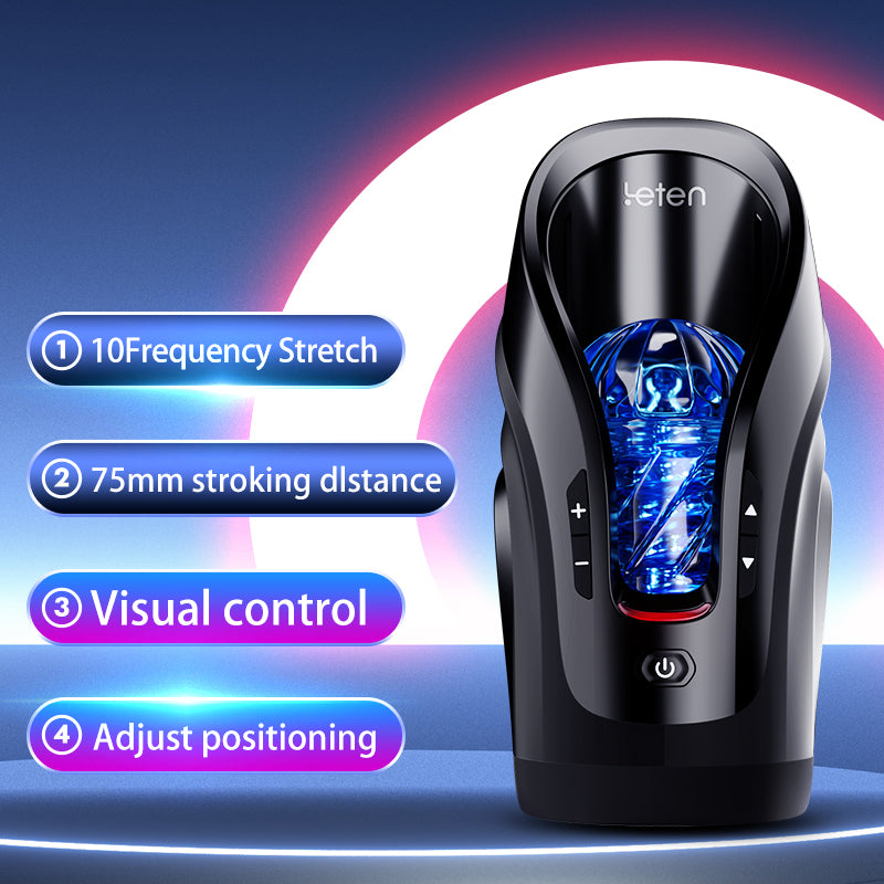 Magnus - Fully Functional Automatic Male Stroker Offering 10 Frequencies and Telescopic Fixed Adjustment