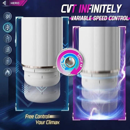 6 in 1 Automatic Male Masturbators Toys with CVT Thrusting Vibrating Stroker Cup