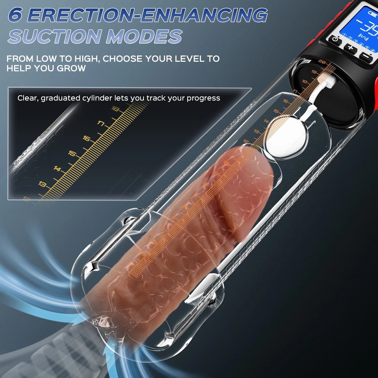 Odin - 2 in 1 Automatic Vibrating Male Masturbator Penis Pump with Sleeve